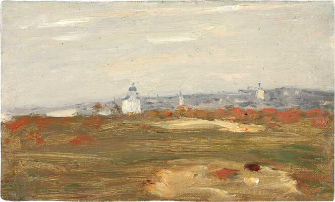 Дубовской Николай Никанорович. Этюд дорожный